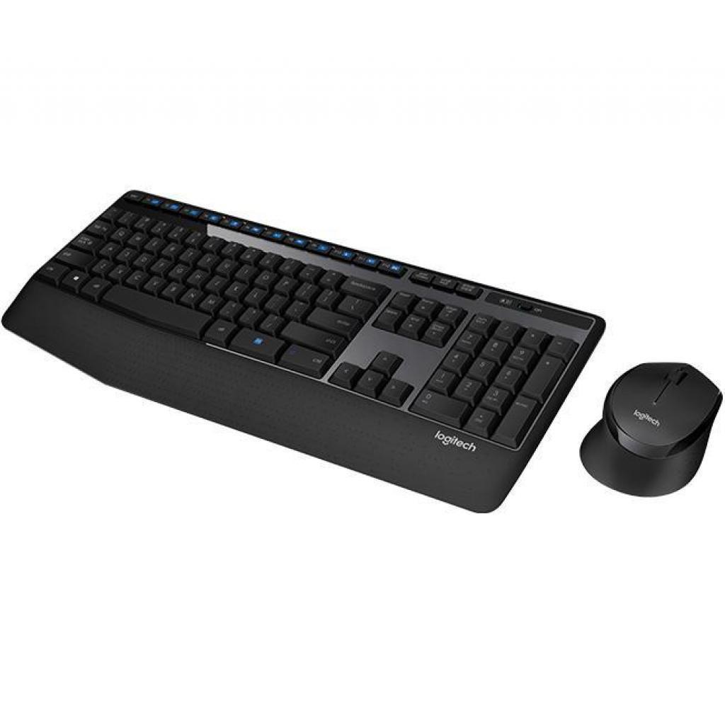 Комплект Logitech Wireless Desktop MK345 Black USB радіо клавіатура+оптична миша 920-008534