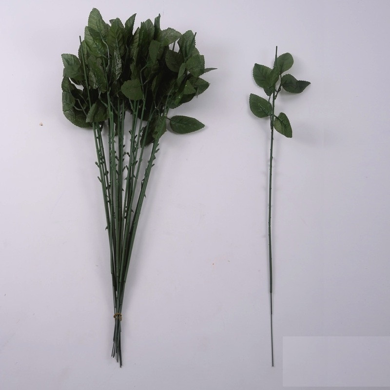 Ніжка троянди, 60 см (100 шт./уп.) Штучні квіти, фото 1