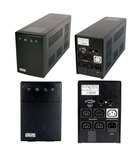 ИБП PowerCom BNT-1200AP Black 720W