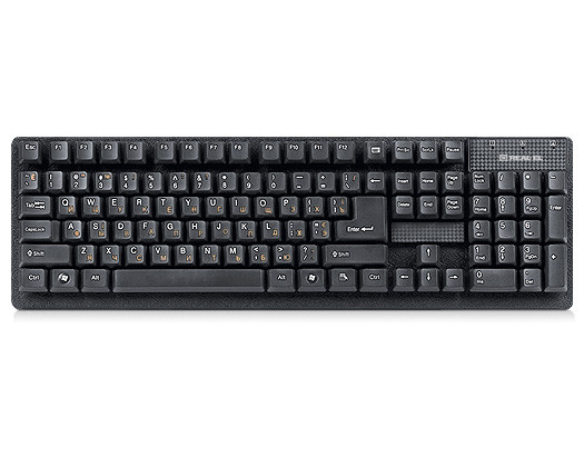 Клавіатура REAL-EL Standard 501 USB Black