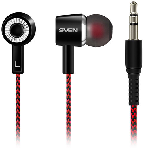 Наушники SVEN SEB-108 Black-Red наушники для плеера
