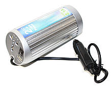 Автомобільний інвертор Silver 150W USB 12V -> 220V з апроксимована синусоїда 10784