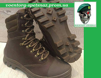 Гірські армійські берці Highlander посилені коричневі brown демісезонні з мембраною є й інші забарвлення