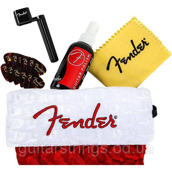 Fender Holiday Stocking Gift Pack Guitar Polish, 12 Picks, Stringwinder - фото 3 - id-p869714124