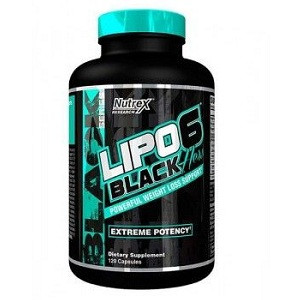 Жироспалювач Nutrex Lipo-6 Black Hers (120 капсул.)