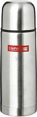 Термос неіржавкий круглий у чохлі 750 мл EM-1372