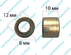 Втулка мідно-графітова 8x12x10