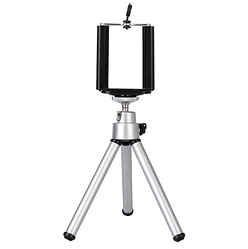 Міні штатив тринога Primo Tripod F2 + кріплення для смартфона KR-01