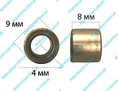 Втулка мідно-графітова 4х9х8