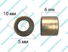 Втулка мідно-графітова 5x10x6