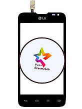 Сенсор (тачскрін) для LG D285 Optimus L65 Dual Sim (Чорний)
