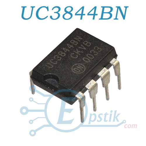 UC3844BN, контролер ШІМ харчування, DIP8