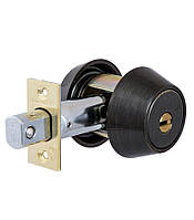 Замок врезнойMUL-T-LOCK 1-WAY DEAD_BOLT HERCULAR ANTIQUE_BRONZE UNIV BS60/70мм *INTERACTIVE+ 3KEY DND(Израиль)