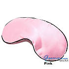 ОЧЕНКА! Маска для сну зі шовку Silenta Silk Рожева (Предоплата), фото 5