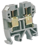 Клемник JXB-2,5 сірий (0,5-2,5 ø), на DIN-рейку, 24 А, 6х40х38,5mm, CNC