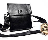 Чоловіча сумка планшетка\барсетка Gorangd компактна і практична Чорного кольору