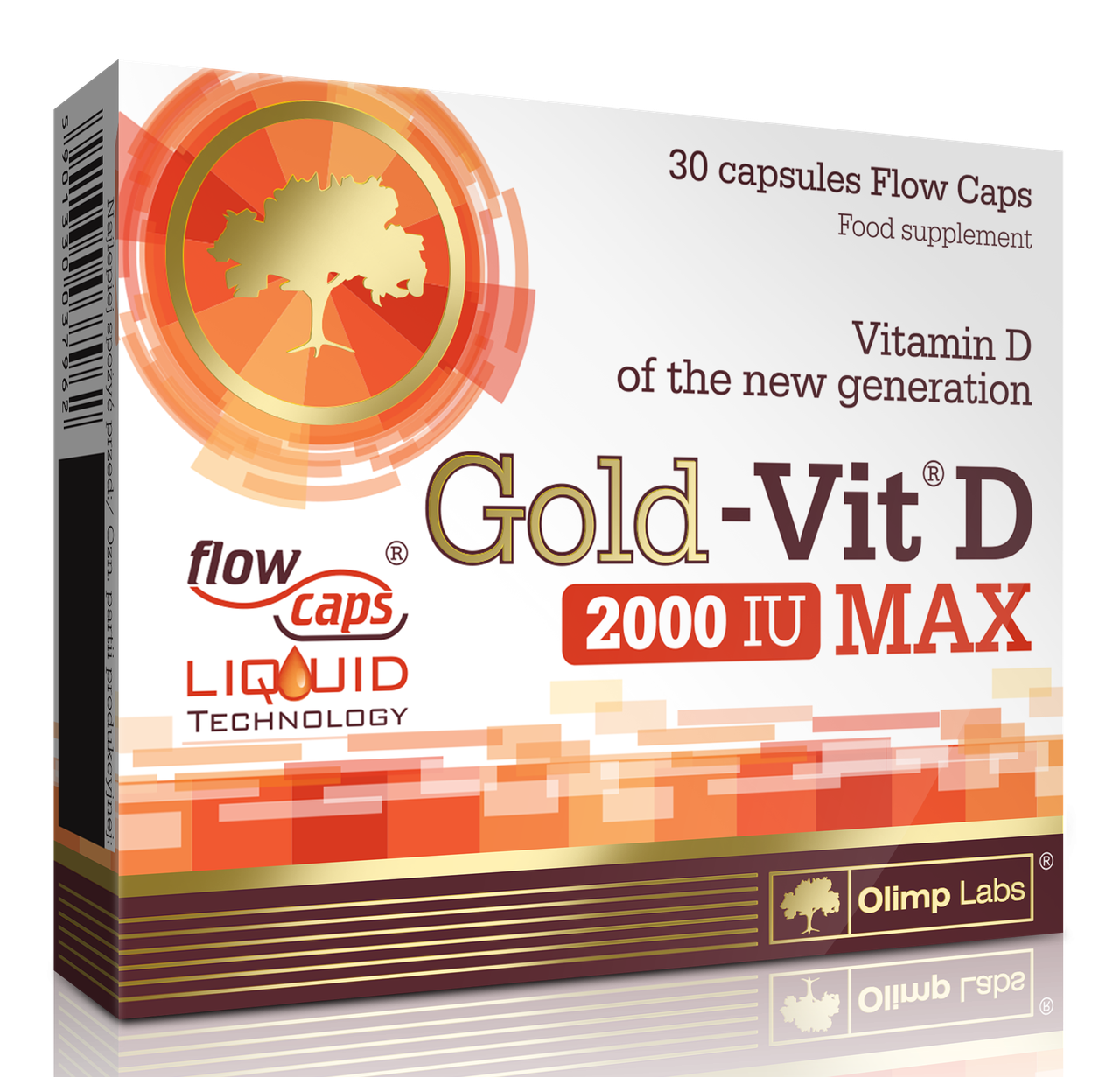 Olimp Gold-Vit D Max 2000 i.u. 30 capsules Flow Caps