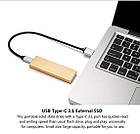 Ext SSD 120 ГБ Oscoo| Type-C - USB 3.0 | Зовнішній накопичувач | USB SSD 120 GB (OSC-MD-002), фото 4