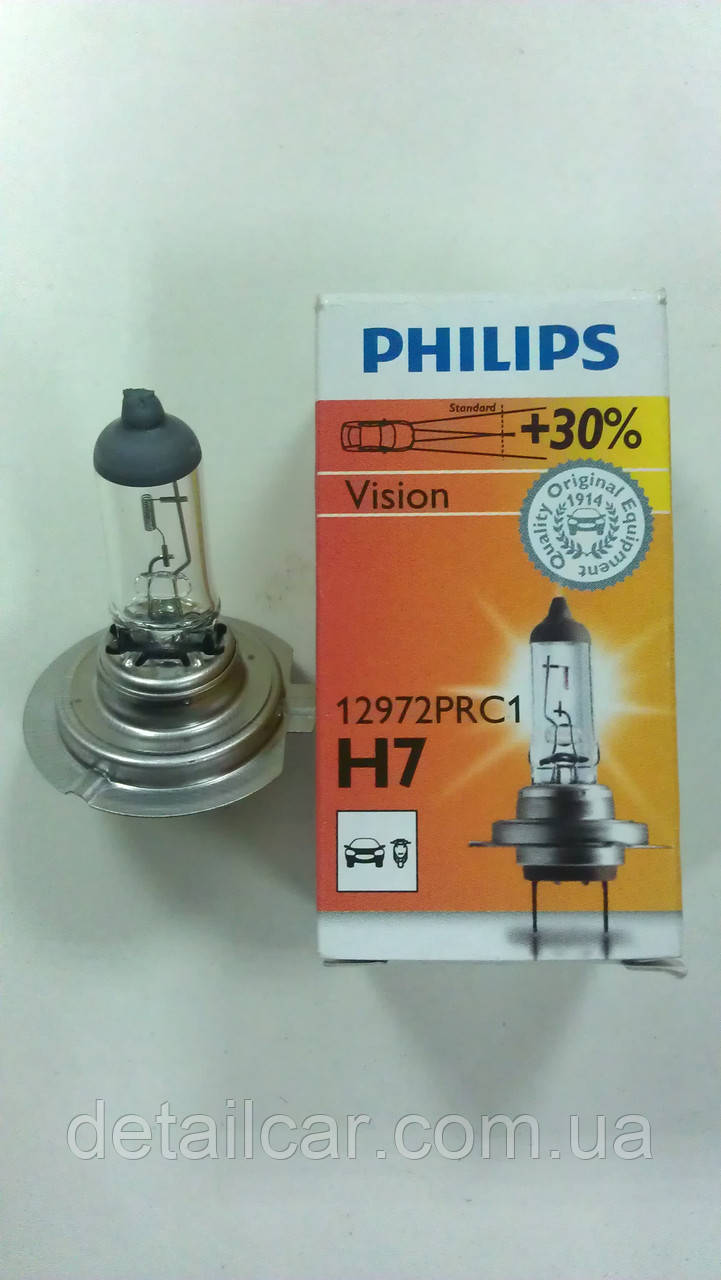 Лампа галогеновая H7 12V 55W Philips +30% - производства Польши: продажа,  цена в Хмельницком. Лампочки для световых приборов автомобиля от  АВТОДРАЙВ магазин автозапчастей - 78116175