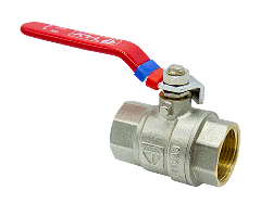 Кран кульовий, внутр-внутр, важіль