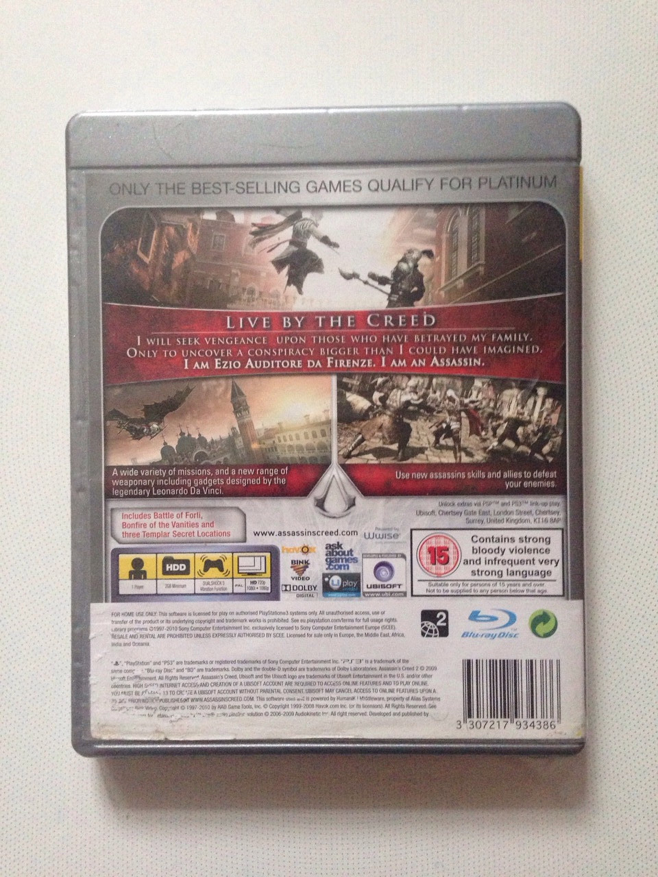 Видео игра Assassins Creed 2 GOTY издание года (PS3) - фото 3 - id-p623969073