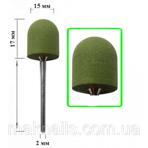 Полірувальник силіконовий Груша велика