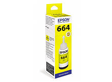 Чорнило Epson T664 Yellow 70 мл OEM C13T66444A