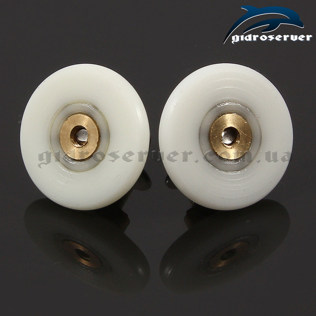 Нова модель коліщат для душових кабін, гідробоксів R-26 New з діаметрами 26 мм.