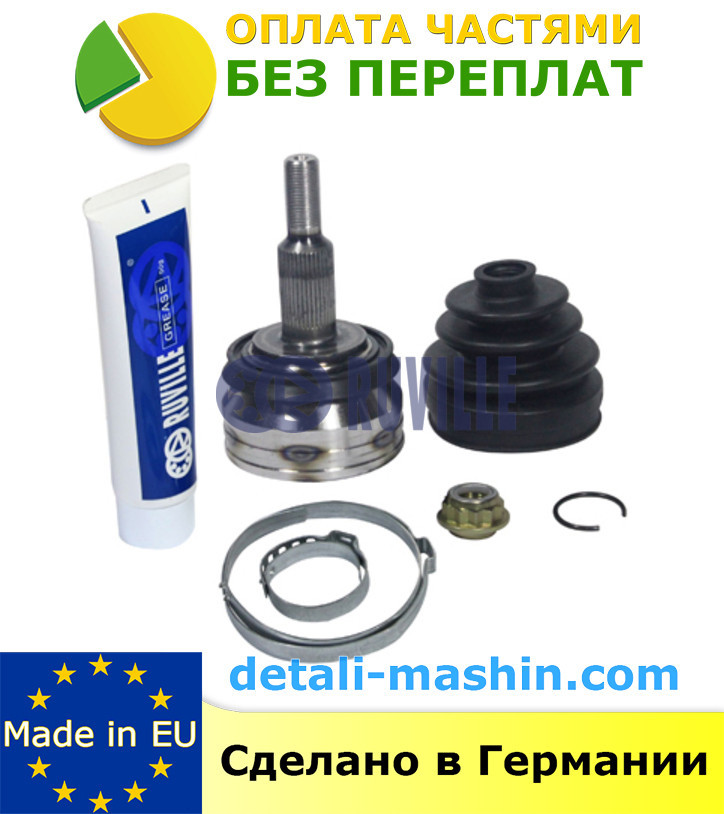 Купить ШРУС наружный Nissan Tiida "Ruville" Ниссан Тиида, цена 1828 ...