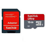 microSDHC Class10 UHS-I SanDisk 16Gb Ultra-Speed