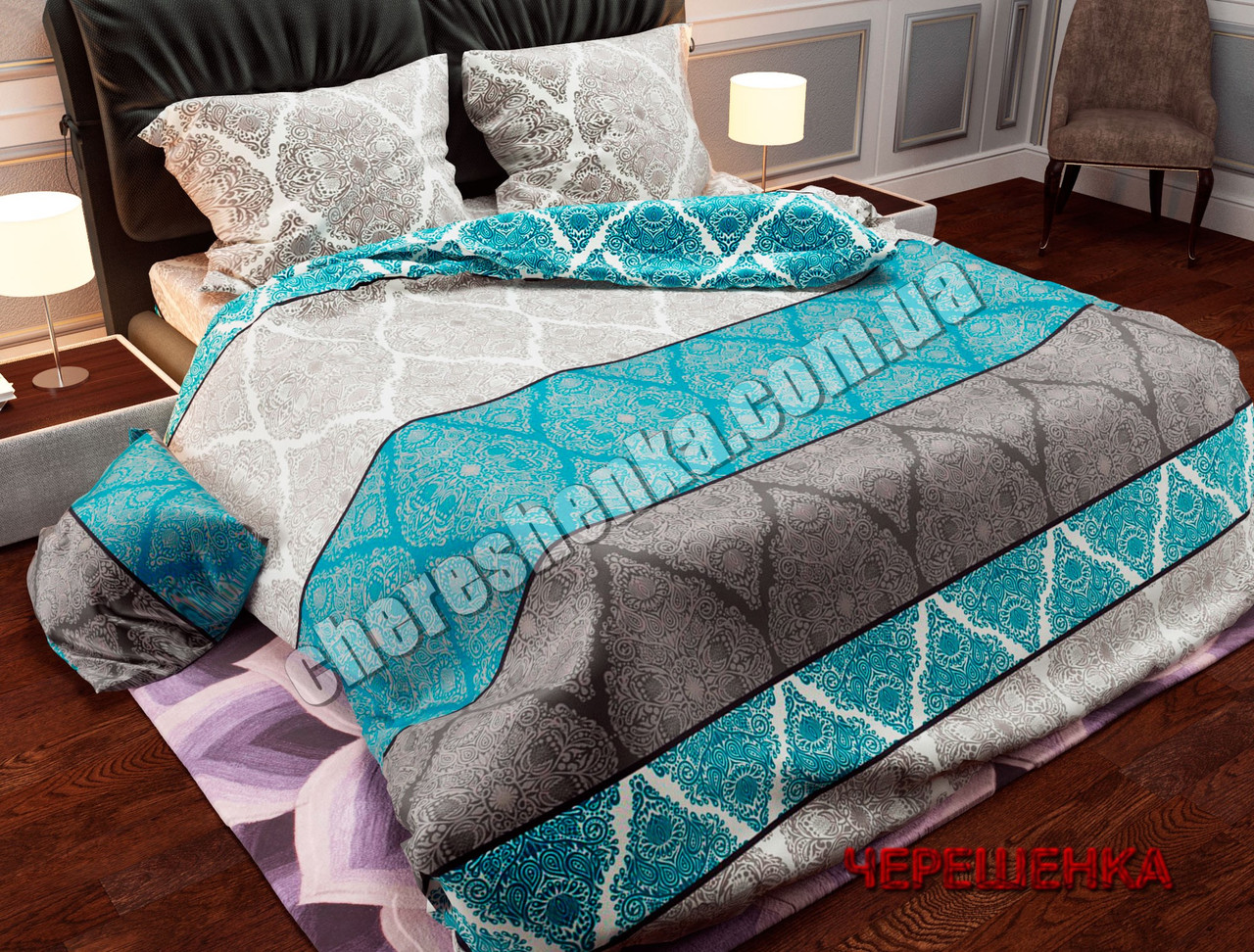 Тканина для постільної білизни Бязь "Gold" Lux GL861 (50м)