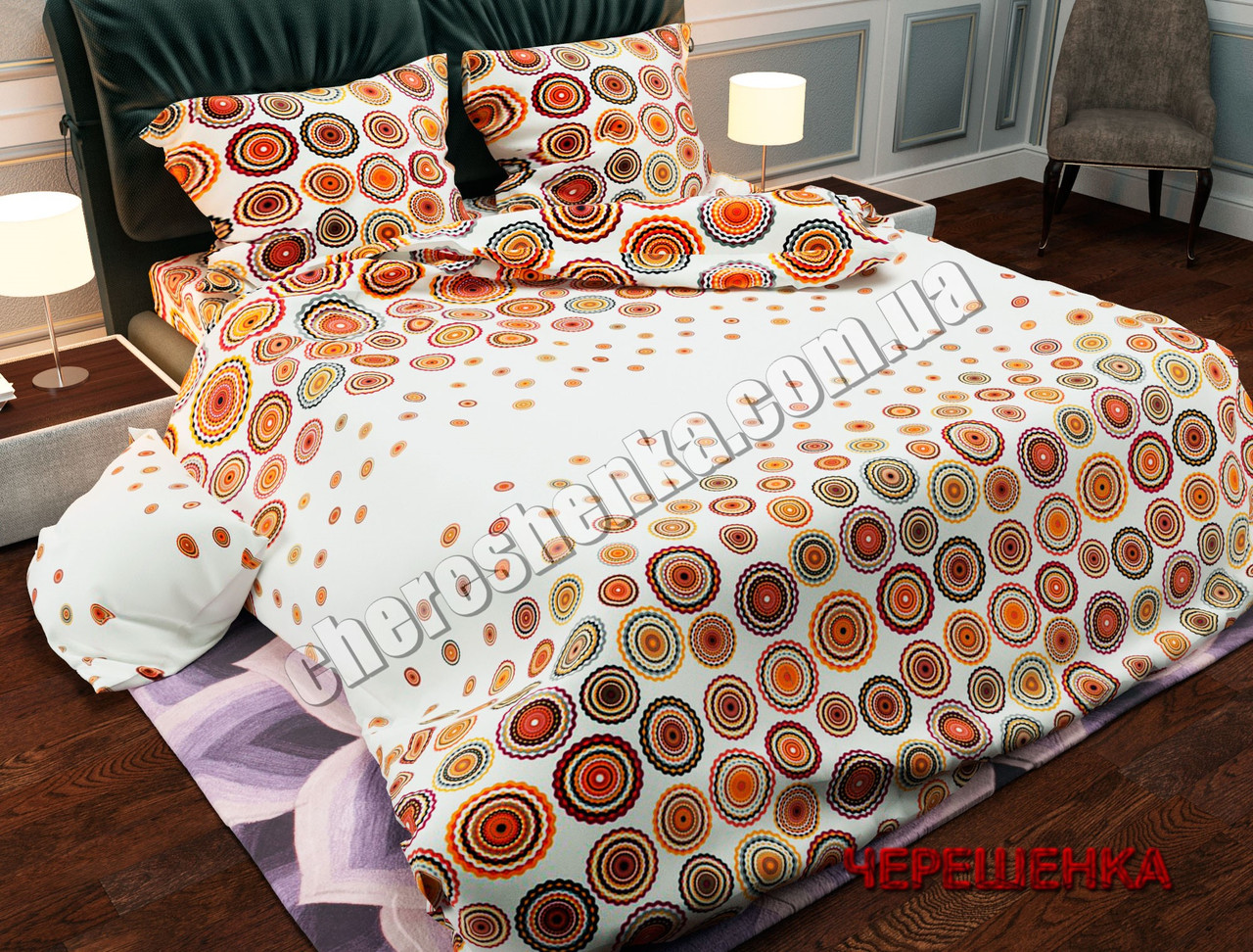 Тканина для постільної білизни Бязь "Gold" Lux GL869 (50м)