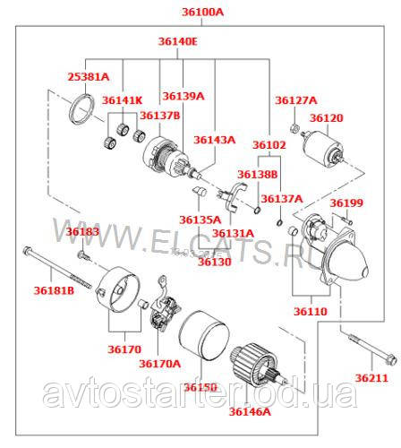 Редуктор планетарка HYUNDAI CM DF i40 IX35 Santa Fe KIA Borrego Carens Carnival Mohave Optima Sorento Sportage - фото 3 - id-p78142028