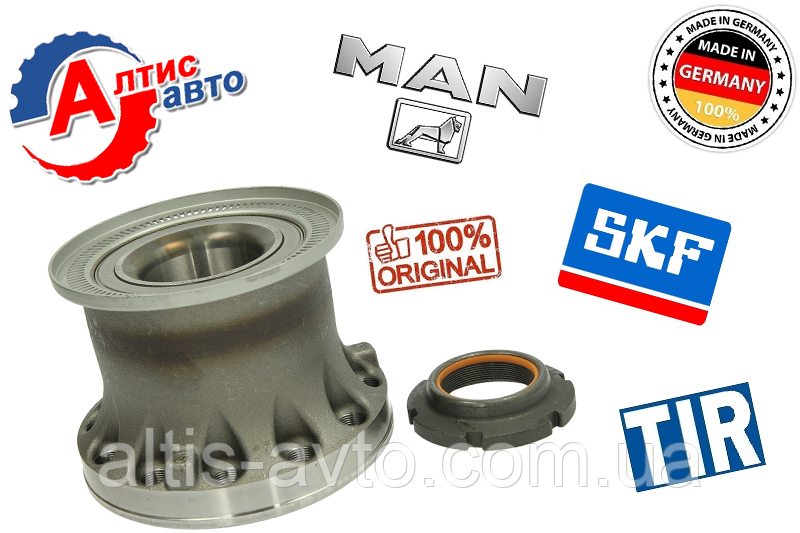 Підшипник маточини передній Man розміри 130X70X196