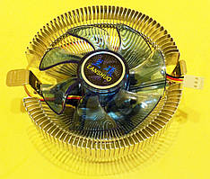 Універсальний Кулер для CPU Intel, AMD 103*45 мм 2200rpm 22Dba Синій