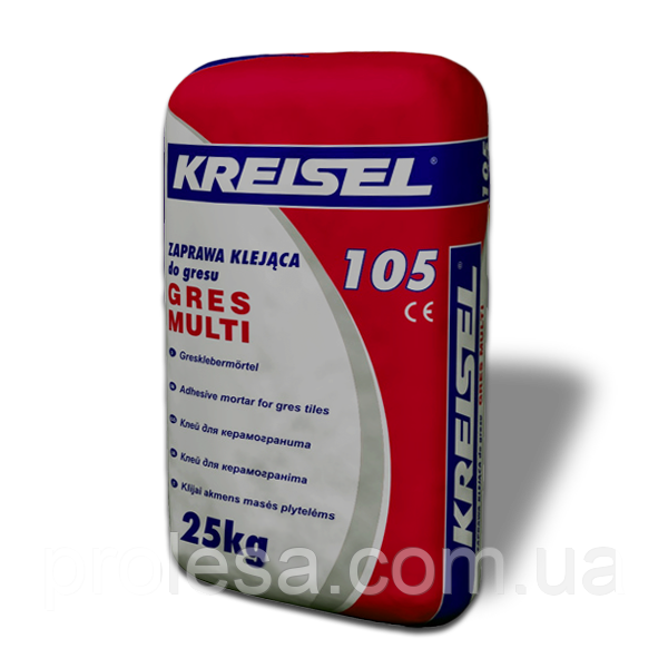 Клей для керамограніту Kreisel 105 Gres Multi (25кг)