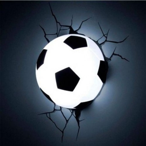 3D светильник ночник Football Light Футбольный мяч - фото 2 - id-p360268515