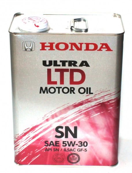 Масло моторное Honda Ultra LTD 5W-30, 4л: продажа, цена в Кременчуге .