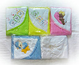 Рушник після купання "Уголок" для новонароджених