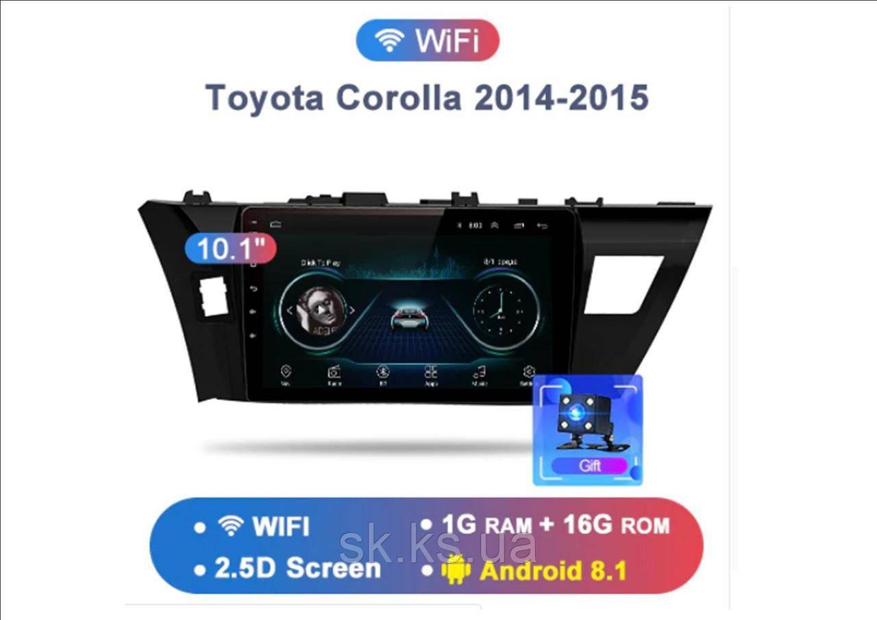 Junsun 4G Android магнітолу для Toyota Corolla E180 2014-2015 wifi