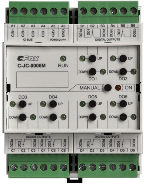 C-JC-0006M Модуль приводів жалюзі
