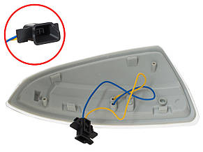 Повторювач поворотів поворотник у дзеркало 2048200821 2048200721 Mercedes Vito / Viano W639 W204 C-Klass, фото 4