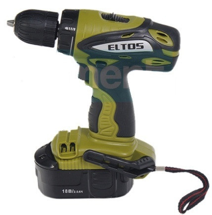Шурупокрут акумуляторний Eltos ДА-18, фото 1