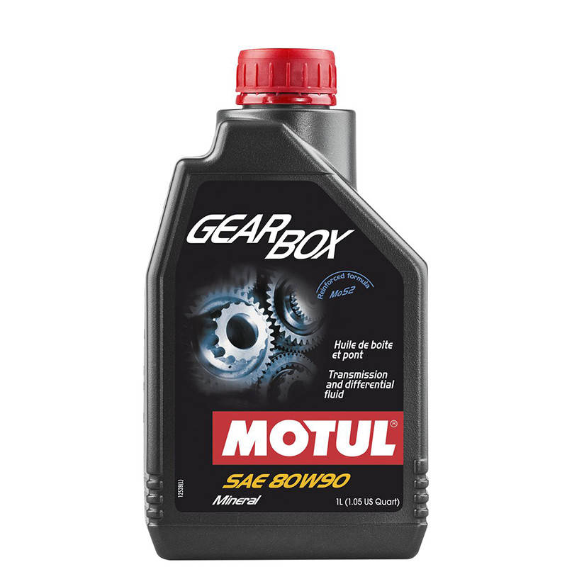 

Motul Gearbox SAE 80W-90 Минеральное трансмиссионное масло МКПП API GL-4/GL-5 (105787/317201) 1л