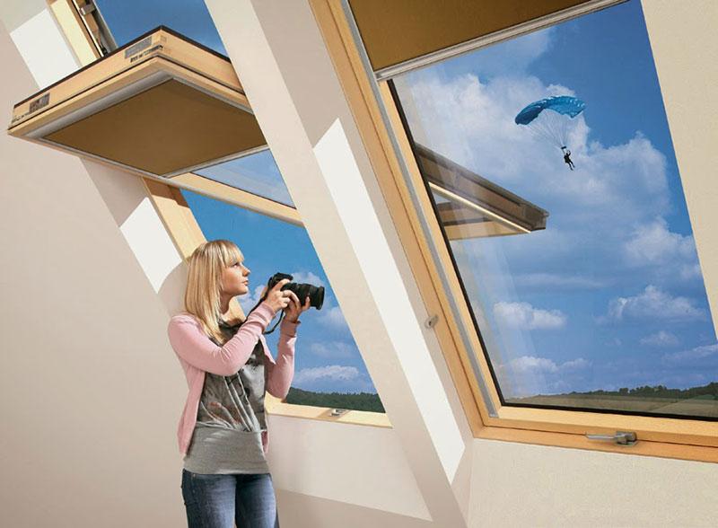 Мансардні вікна FAKRO FTZ-V U2 розмір 780х1180 мм, фото 1