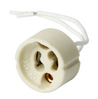 Патрон керамический e.lamp socket.GU10.cer