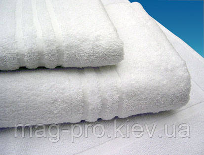 Махровое полотенце плотность 550гр./м2 - белое Пакистан - фото 3 - id-p870423037