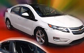 Дефлектори вікон (вітровики) CHEVROLET VOLT 5D 2010-2015 версія USA (HEKO)