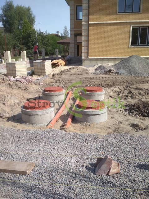 «Септик бетонный 8 куб.м. + дренажное поле» в портфолио компании ...