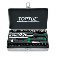 Набір інструменту 1/4" 32ед. TOPTUL GCAD3204